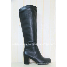 Winter Comfort Low Heel Women Leather Boots